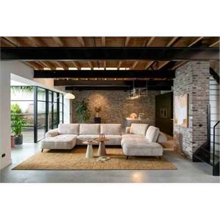 Henders en Hazel 3-zits arm links + longchair rechts + flex