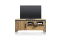 Henders en Hazel lowboard 150 cm - 1-deur + 1-lade + 1-niche (+ LED) tv meubel