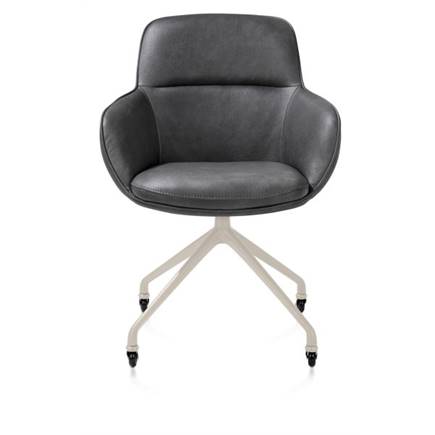 Henders en Hazel wielen - creme - Pala Antraciet