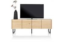 XOOON lowboard 170 cm. - 4-deuren Natural tv meubel