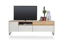 XOOON lowboard 1-deur + 3-laden + 1-niche - 200 cm (+ LED) tv meubel