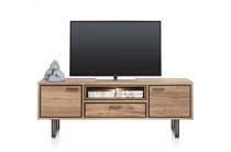 XOOON lowboard 170 cm - 2-deuren + 1-lade + 1-niche (+LED) tv meubel