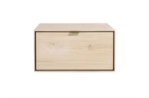 XOOON box 30 x 60 cm. - hang + klep Natural tv meubel