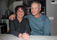 Dave en Sandra uit Velserbroek