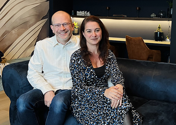 Erik en Milena