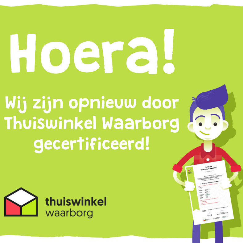 10 jaar Thuiswinkel Waarborg keurmerk