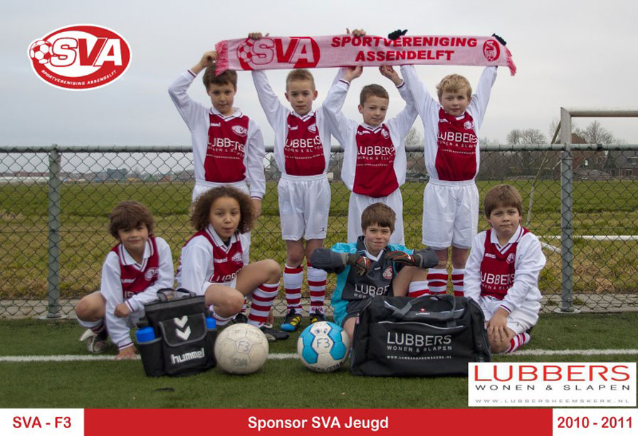 Sponsor F3 SVA Voetbalvereniging Assendelft