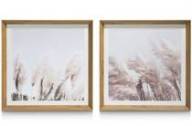 Coco Maison Pampas set van 2 fotoschilderijen 50x50cm wanddecoratie