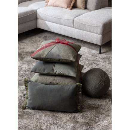 Coco Maison Timeless - Sofia 45x45cm Olijf