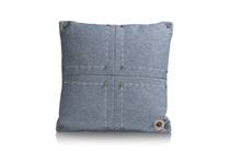 Coco Maison COCOMAISON kussen Timeless - Avery 50x50cm Blauw