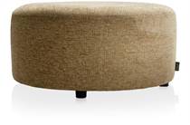 Coco Maison COCOMAISON poef BeautiQ - Chic poef - rond 80 cm Okergeel