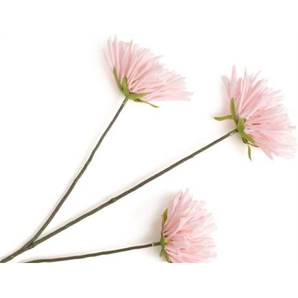 Coco Maison Dahlia Spider Spray kunstbloem H75cm Roze