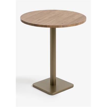 Coco Maison Brest bartafel vintage oak D80cm Goud