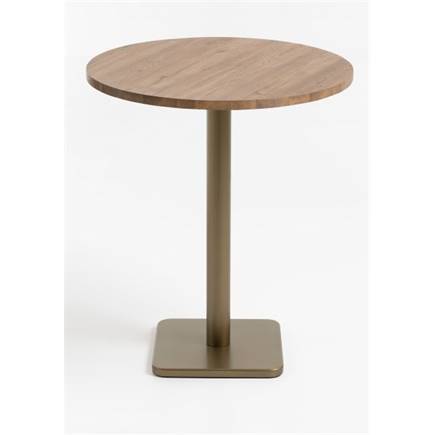 Coco Maison Brest bartafel vintage oak D80cm Goud