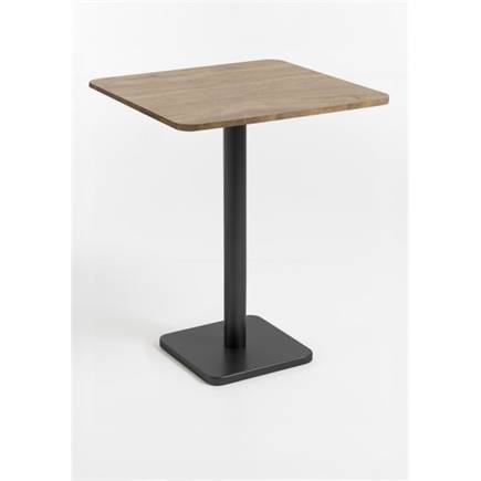 Coco Maison Brest bartafel vintage oak 75x75cm Zwart
