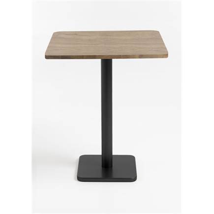Coco Maison Brest bartafel vintage oak 75x75cm Zwart