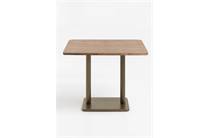 Coco Maison Brest bartafel vintage oak 120x75cm Goud 