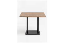 Coco Maison Brest bartafel vintage oak 120x75cm Zwart 