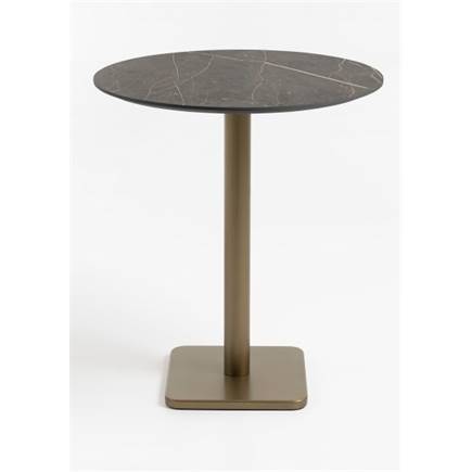 Coco Maison Brest bartafel marble onyx D80cm Goud