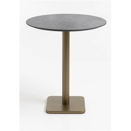 Coco Maison Brest bartafel stone anthracite D80cm Goud