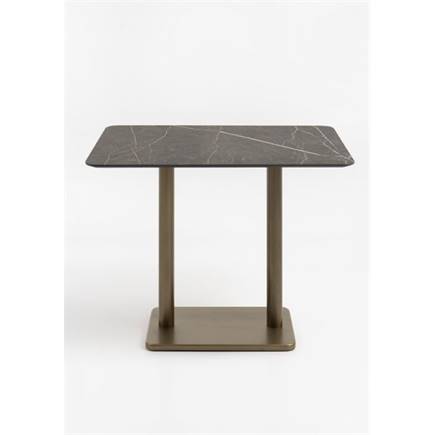 Coco Maison Brest bartafel marble onyx 120x75cm Goud