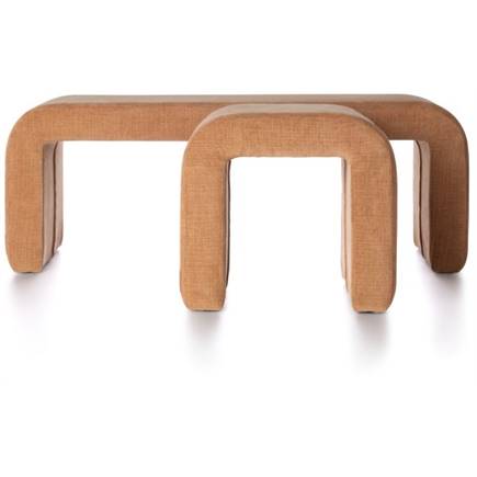 Coco Maison Noah bankje H47cm Koper