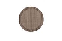 Coco Maison Timeless Classic 250dia Bruin vloerkleed