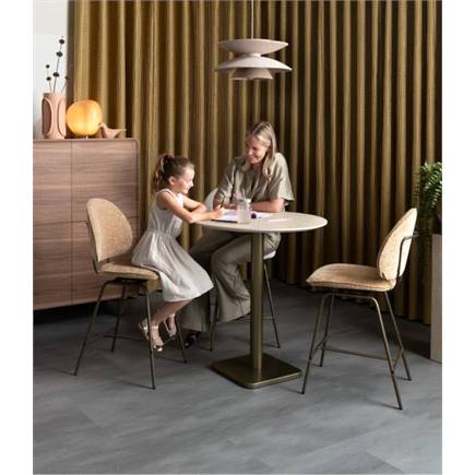 Coco Maison Brest bartafel Travertine D80cm Goud