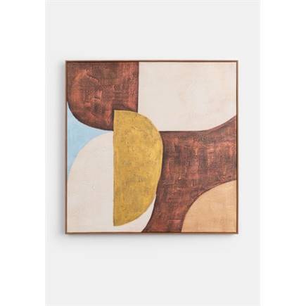 Coco Maison Annabel schilderij 80x80cm