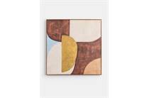 Coco Maison COCOMAISON wanddecoratie Annabel schilderij 80x80cm