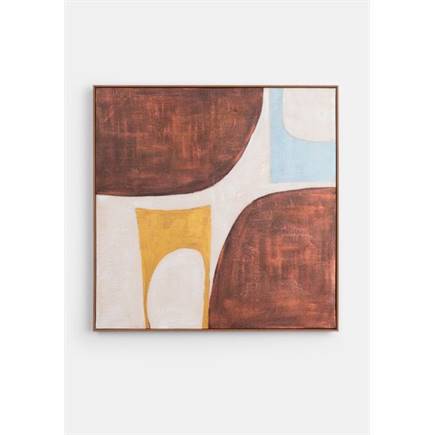 Coco Maison Annemijn schilderij 80x80cm