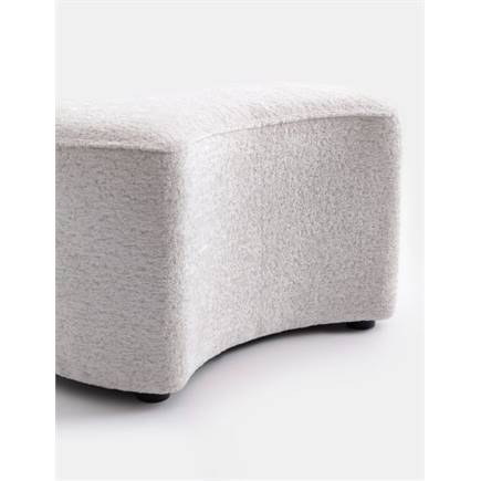 Coco Maison Roan poef H43-49cm Creme