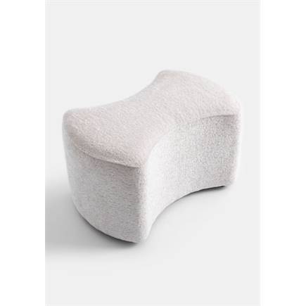 Coco Maison Roan poef H43-49cm Creme