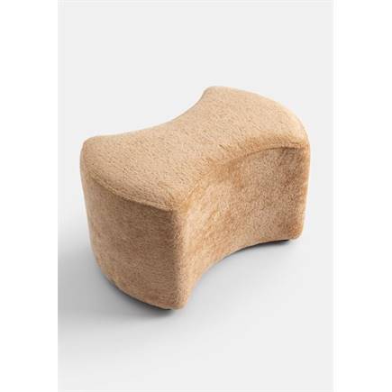 Coco Maison Roan poef H43-49cm Okergeel