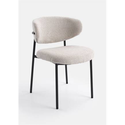 Coco Maison Jona eetkamerstoel Creme