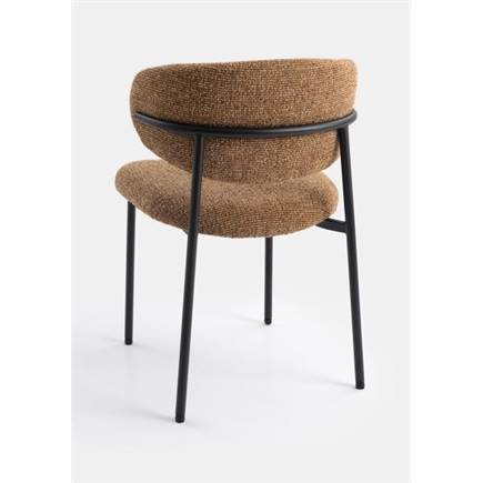 Coco Maison Jona eetkamerstoel Okergeel