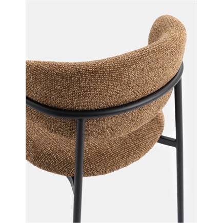 Coco Maison Jona eetkamerstoel Okergeel