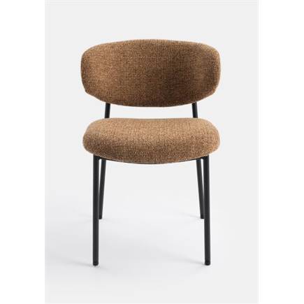 Coco Maison Jona eetkamerstoel Okergeel