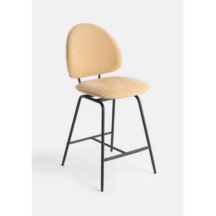 Coco Maison Milo barstoel Geel