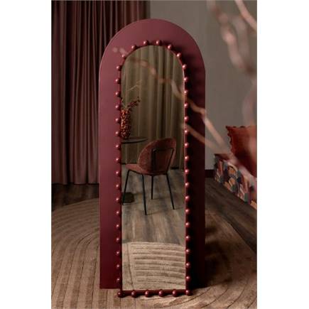 Coco Maison Milo eetkamerstoel Burgundy Red