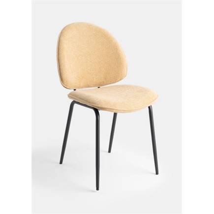 Coco Maison Milo eetkamerstoel Geel