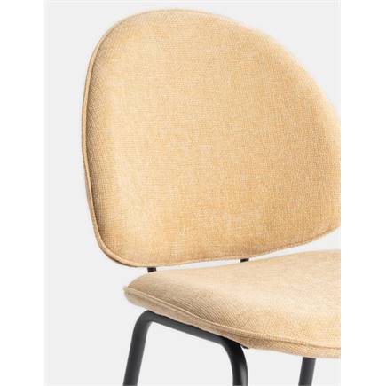 Coco Maison Milo eetkamerstoel Geel