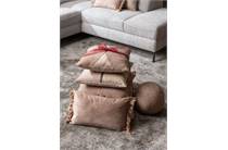 Coco Maison Timeless -set 6-delig Camel kussen