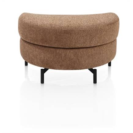 Henders en Hazel /hocker half rond - 80 x 52 cm