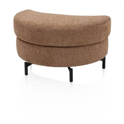 Henders en Hazel /hocker half rond - 80 x 52 cm