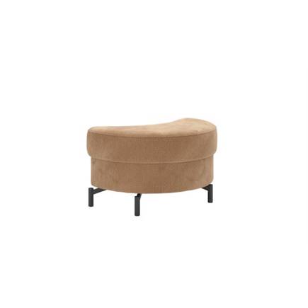 Henders en Hazel /hocker half rond - 80 x 52 cm