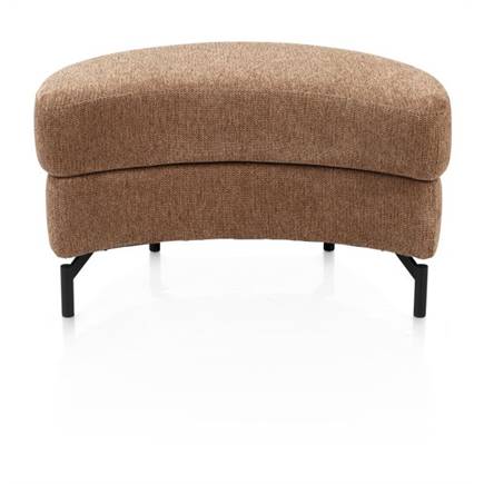 Henders en Hazel /hocker half rond - 80 x 52 cm