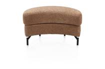 Henders en Hazel ALCONA poef /hocker half rond - 80 x 52 cm