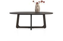 Henders en Hazel ALMORA eetkamertafel 210 x 120 cm Basalt
