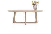 Henders en Hazel ALMORA eetkamertafel 210 x 120 cm Natural Sand